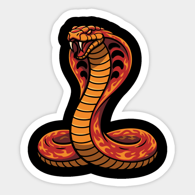 Snake Sticker by CreativeSage